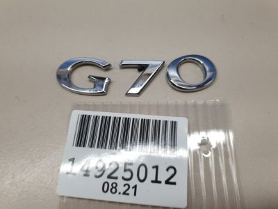 Эмблема крышки багажника для Genesis G70 2017-