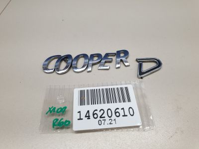Эмблема двери багажника для Mini Countryman R60 2010-2016