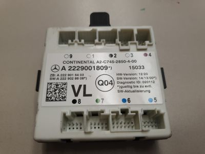 Блок комфорта передней левой двери для Mercedes C-klasse W205 2014-