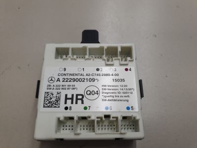 Блок комфорта задней правой двери для Mercedes C-klasse W205 2014-