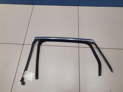 Уплотнитель стекла задний левый наружний для Opel Astra J 2009-2017