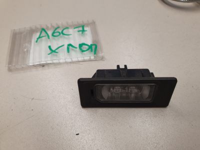 Фонарь подсветки номерного знака для Audi A6 S6 C7 2011-2018