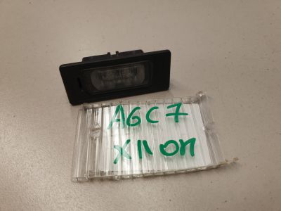 Фонарь подсветки номерного знака для Audi A6 S6 C7 2011-2018