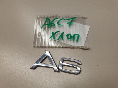 Эмблема крышки багажника для Audi A6 S6 C7 2011-2018