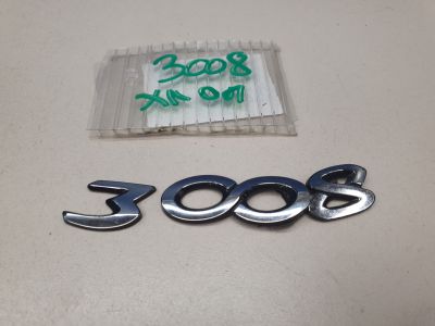 Эмблема двери багажника для Peugeot 3008 P84 2016-