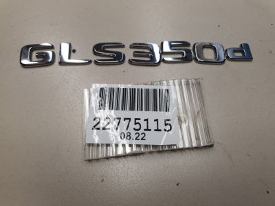 Эмблема двери багажника для Mercedes GL-klasse X166 GL GLS 2012-