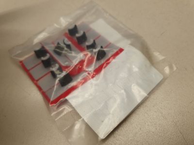 Комплект фиксаторов заднего стекла для Genesis GV80 2019-