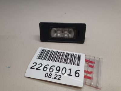 Фонарь подсветки номерного знака для Audi Q5 8R 2008-2017