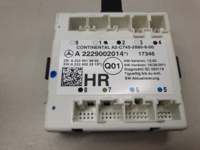 Блок комфорта задней правой двери для Mercedes GLC-klasse X253 2015-