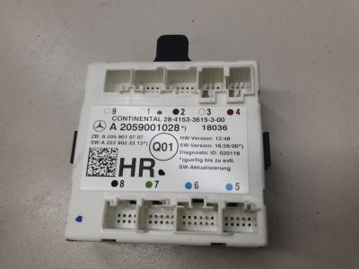 Блок комфорта задней правой двери для Mercedes GLC-klasse X253 2015-