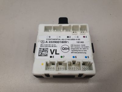 Блок комфорта передней левой двери для Mercedes S-klasse C217 Coupe 2014-