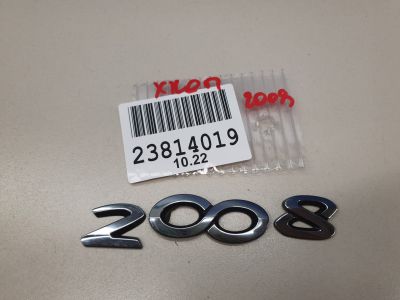 Эмблема двери багажника для Peugeot 2008 2013-2019