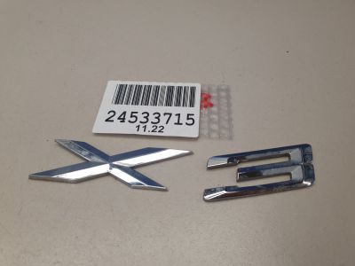 Эмблема двери багажника для BMW X3 F25 2010-2017