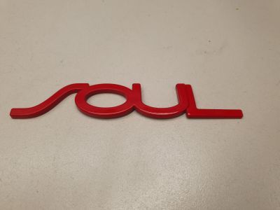 Эмблема двери багажника для KIA Soul 2019-