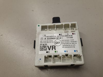 Блок комфорта передней правой двери для Mercedes S-klasse W222 2013-2020