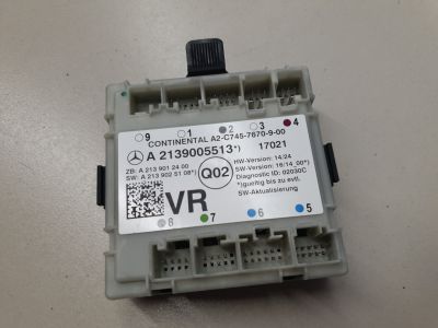 Блок комфорта передней правой двери для Mercedes E-klasse W213 2016-