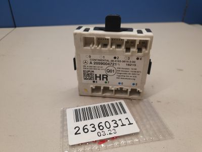 Блок комфорта задней правой двери для Mercedes GLC-klasse X253 2015-