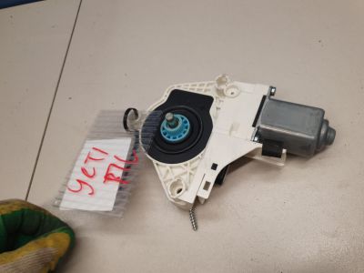 Моторчик стеклоподъёмника передний левый для Skoda Yeti 2009-2018