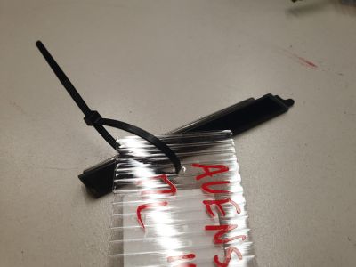 Молдинг стекла передней левой двери для Toyota Avensis T27 2008-2018