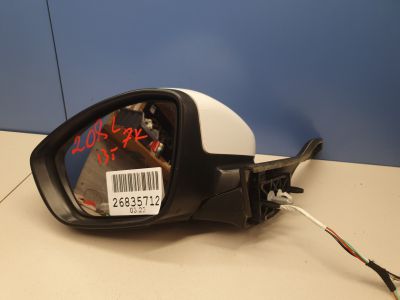 Зеркало левое для Peugeot 208 2012-2019