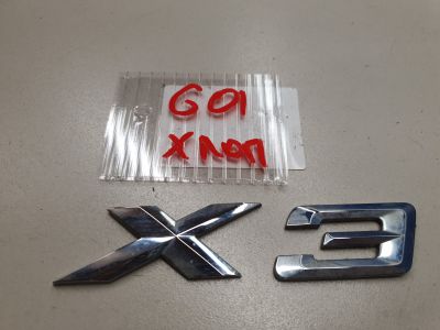 Эмблема двери багажника для BMW X3 G01 G08 2017-