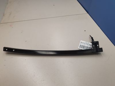 Направляющая стекла задней левой двери для Nissan Qashqai J11E 2014-