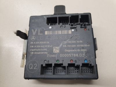 Блок комфорта передней левой двери для Mercedes C-klasse W204 2007-2015