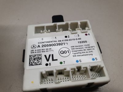 Блок комфорта передней левой двери для Mercedes C-klasse W205 2014-