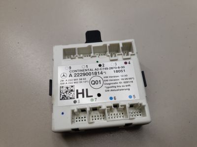 Блок комфорта задней левой двери для Mercedes GLC-klasse X253 2015-