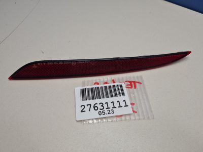 Отражатель в бампер задний левый для Tesla Model S 2012-