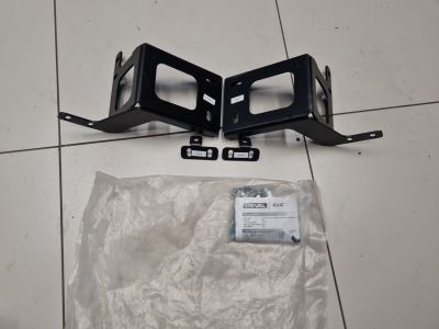 Комплект кронштейнов защиты заднего бампера для KIA Sorento 2009-2021