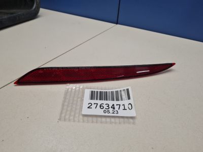 Отражатель в бампер задний левый для Tesla Model S 2012-