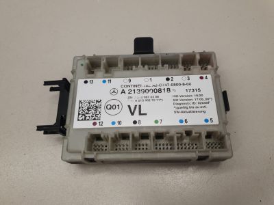 Блок комфорта передней левой двери для Mercedes S-klasse W222 2013-2020