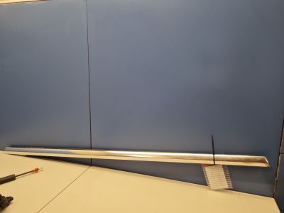 Молдинг стекла задней левой двери для Jaguar XF 2015-