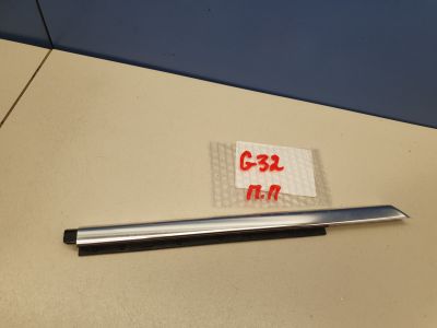 Молдинг стекла передней правой двери для BMW 6 G32 Grand Coupe 2017-