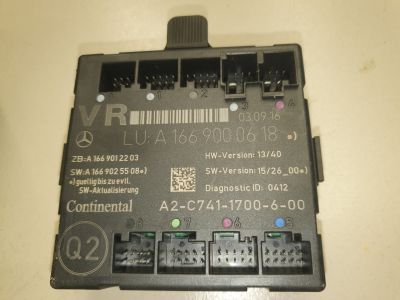 Блок комфорта передней правой двери для Mercedes CLA-klasse C117 2013-2019