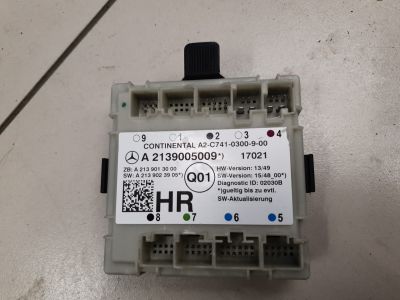 Блок комфорта задней правой двери для Mercedes E-klasse W213 2016-