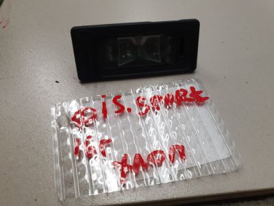 Фонарь подсветки номерного знака для Jaguar XF 2015-