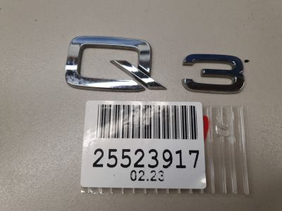 Эмблема двери багажника для Audi Q3 8U 2012-2018