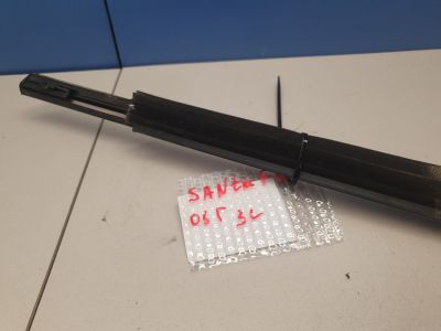 Молдинг стекла задней левой двери для Hyundai Santa Fe CM 2005-2012