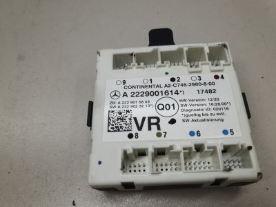 Блок комфорта передней правой двери для Mercedes GLC-klasse C253 Coupe 2016-