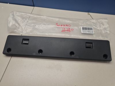 Накладка переднего бампера под номер для Hyundai Sonata LF 2015-2019