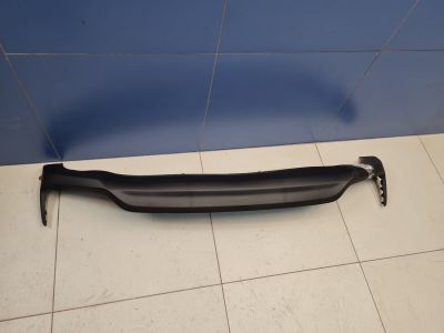 Юбка заднего бампера для Hyundai Solaris 2017-