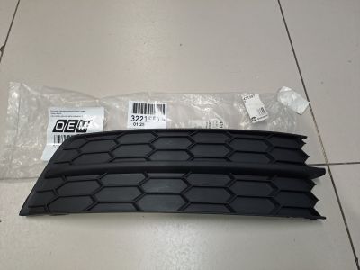 Решётка в бампер левая для Skoda Rapid 2013-