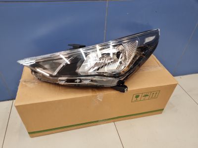 Фара левая для Hyundai Solaris 2017-