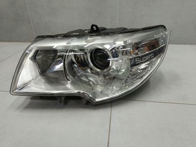 Фара левая для Skoda Superb 3T 2008-2015