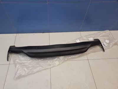 Юбка заднего бампера для Hyundai Solaris 2017-