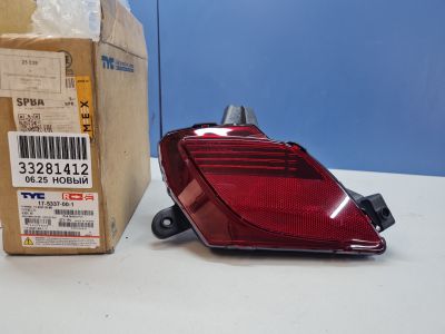 Отражатель в бампер задний правый для Mazda CX-5 2011-2017