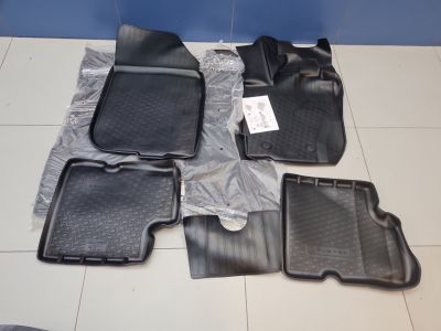 Комплект ковриков салона и багажника для Renault Duster 2021-