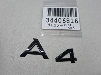 Эмблема двери багажника для Audi A4 B9 2015-